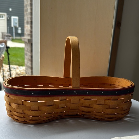 Longaberger BBQ Buddy Woven Basket - Picture 1 of 4